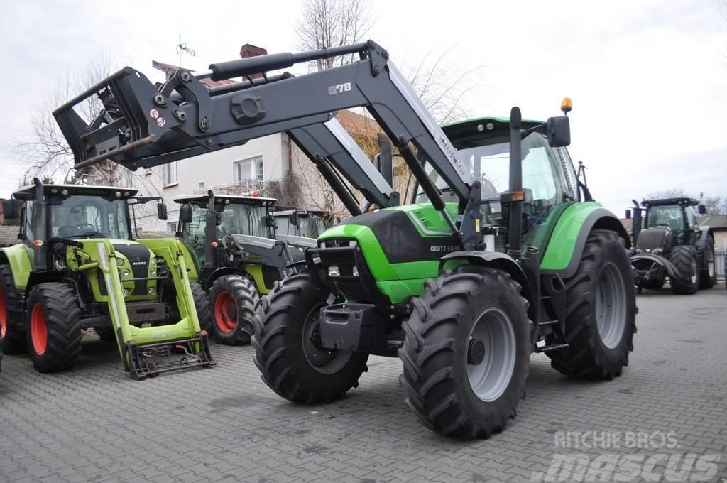 Deutz-Fahr AGROTRON 6160 P + QUICKE Q78 Traktoren