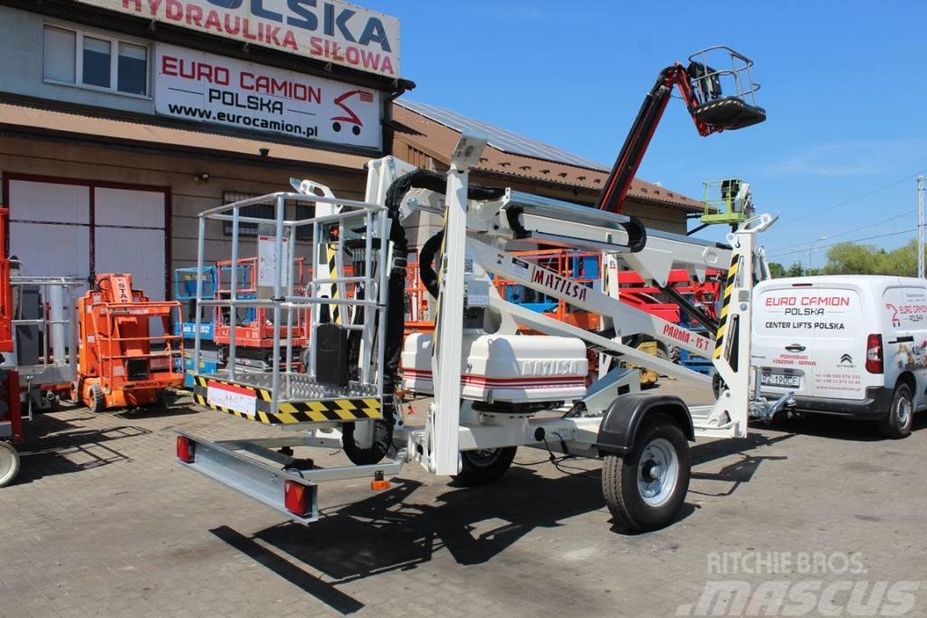 Matilsa Parma 15T - 15 m trailer lift Genie Niftylift Anhänger-Arbeitsbühnen