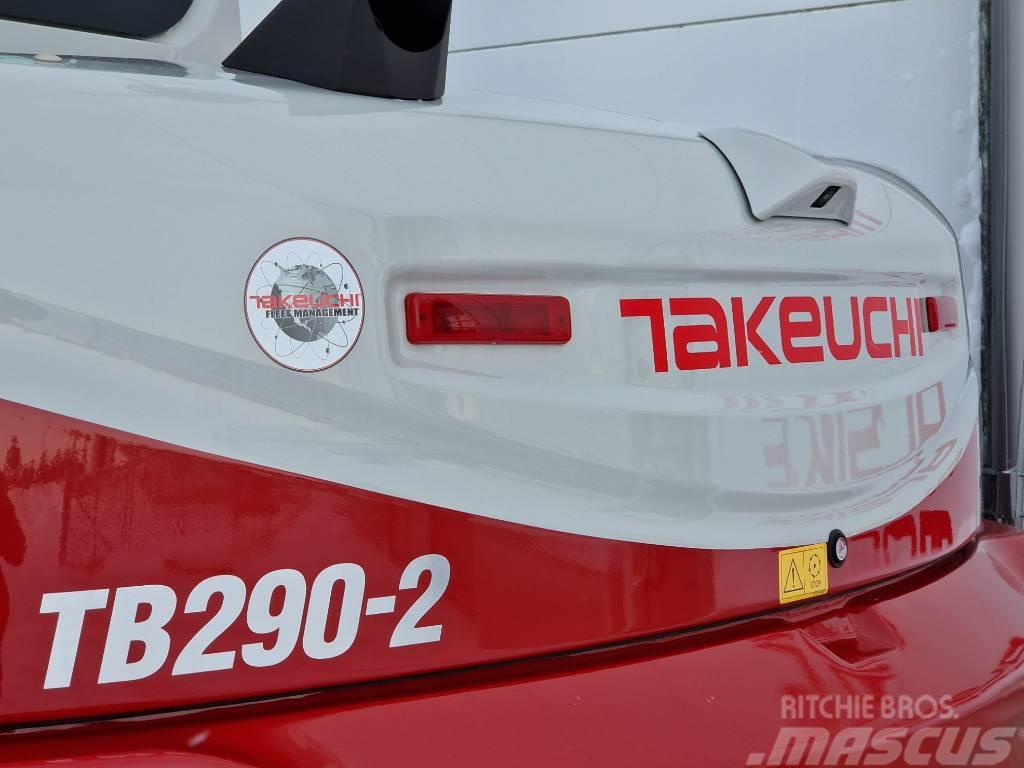 Takeuchi TB290-2 2PC med SMP rotortilt Minibagger < 7t