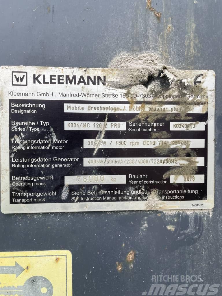 Kleemann K034 / MC 120 Z Pro Mobile Brecher