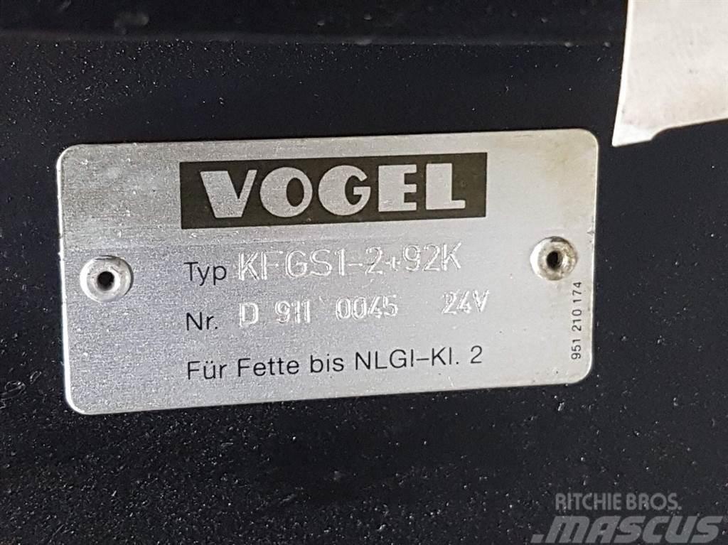 Liebherr A924-Vogel KFGS1-2+92K 24V-Lubricating system Chassis