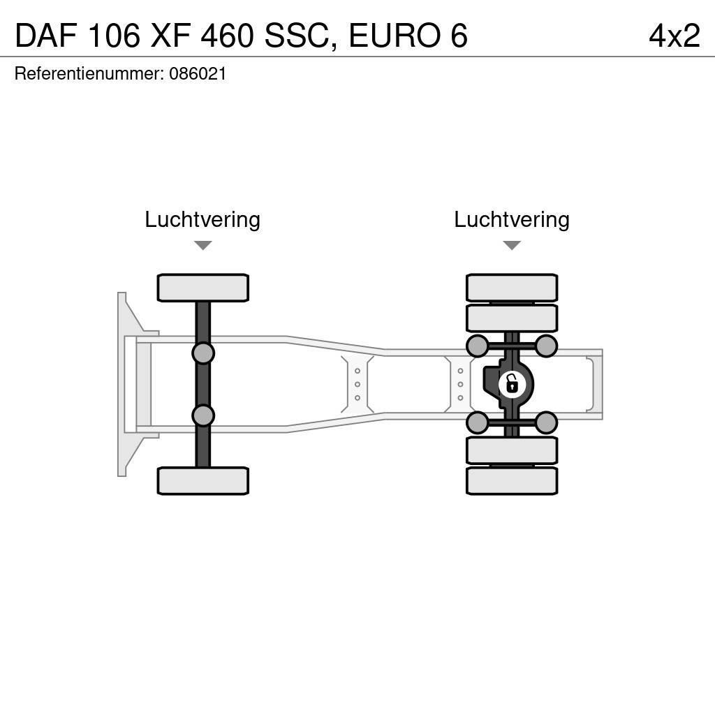 DAF 106 XF 460 SSC, EURO 6 Sattelzugmaschinen