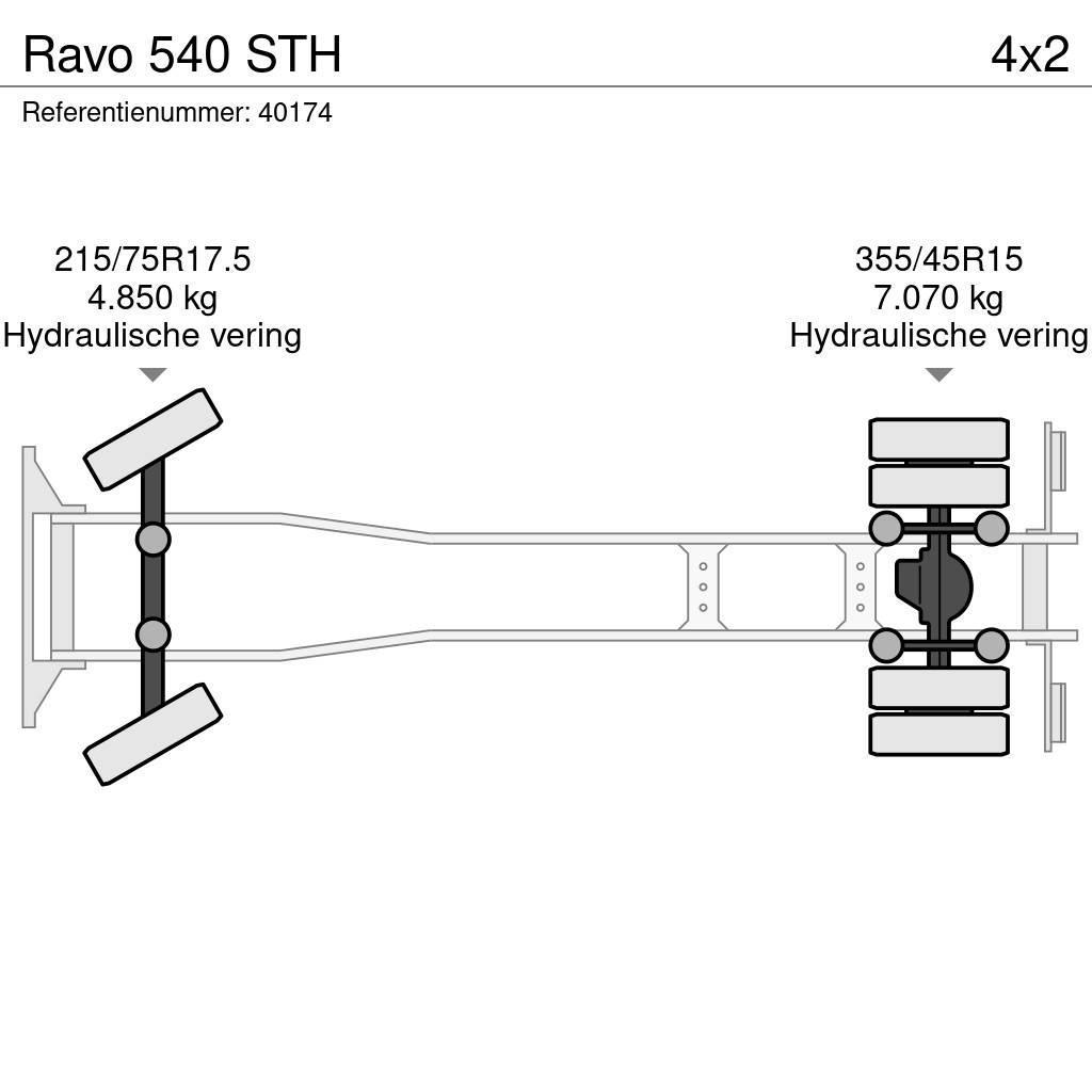 Ravo 540 STH Kehrmaschine