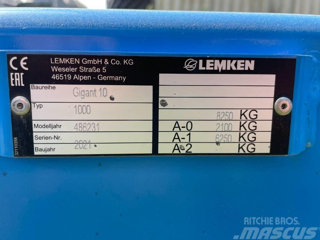 Lemken System Trac Gigant 10/1000 System-Kompaktor Grubber