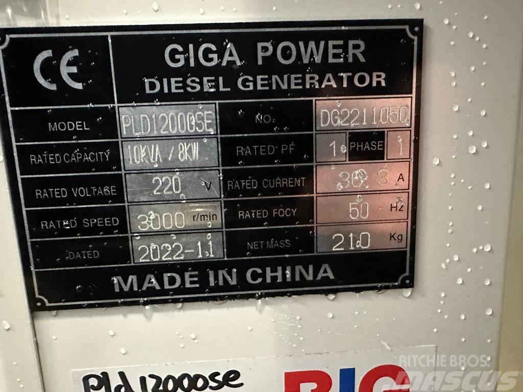  Giga power PLD12000SE 10KVA silent set Andere Generatoren
