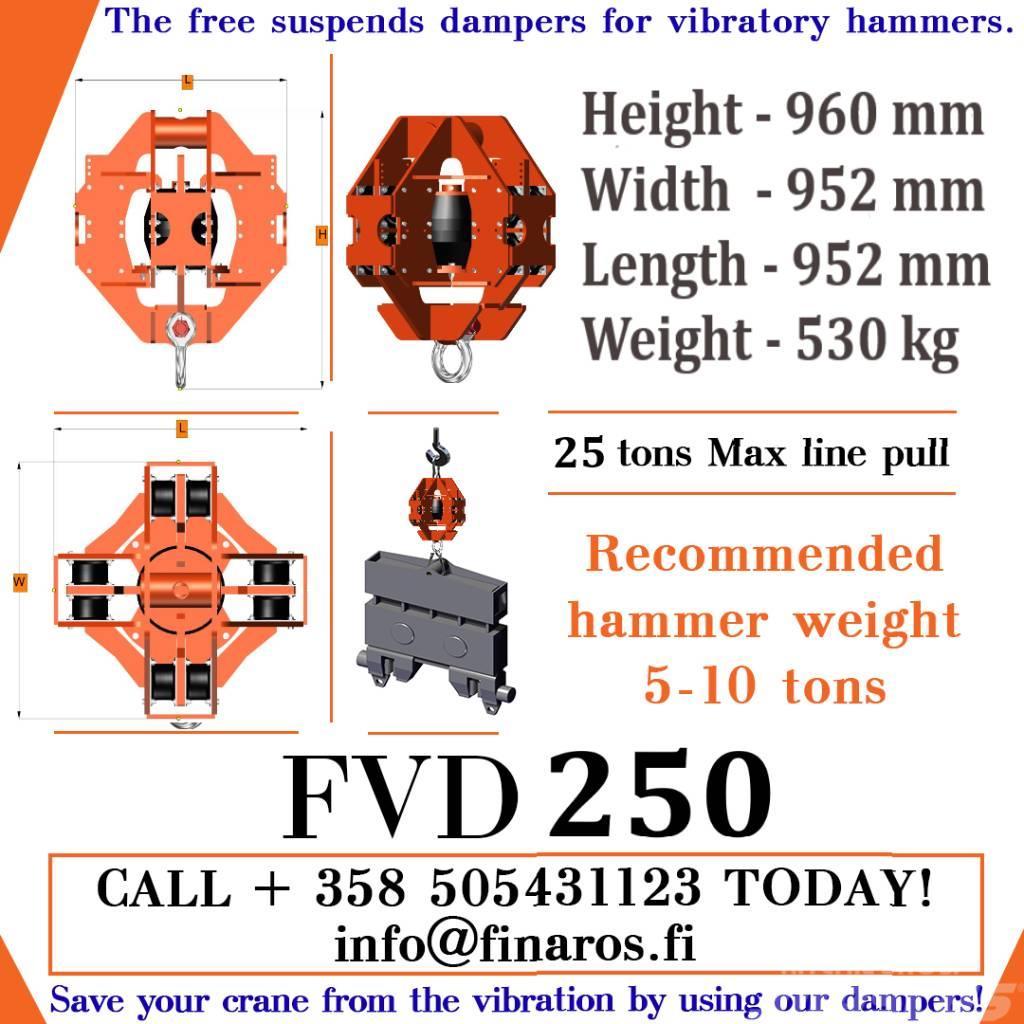  Vibration Damper FVD250 Hydraulische Rammhammer