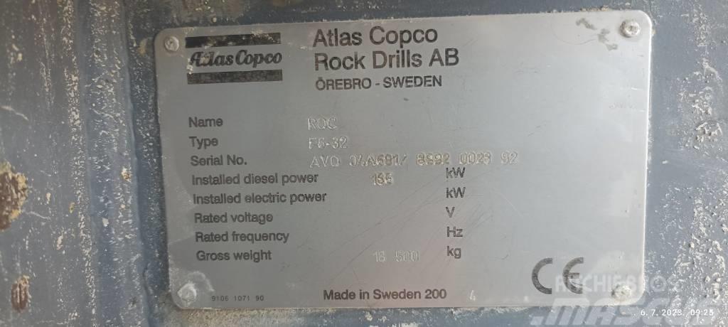 Atlas Copco F6 Oberflächenbohrgeräte