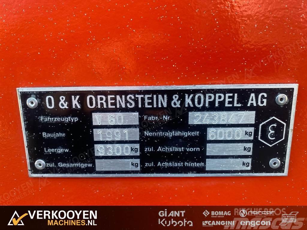 O&K V60 - Forkpositioner + Sideshift Diesel Stapler