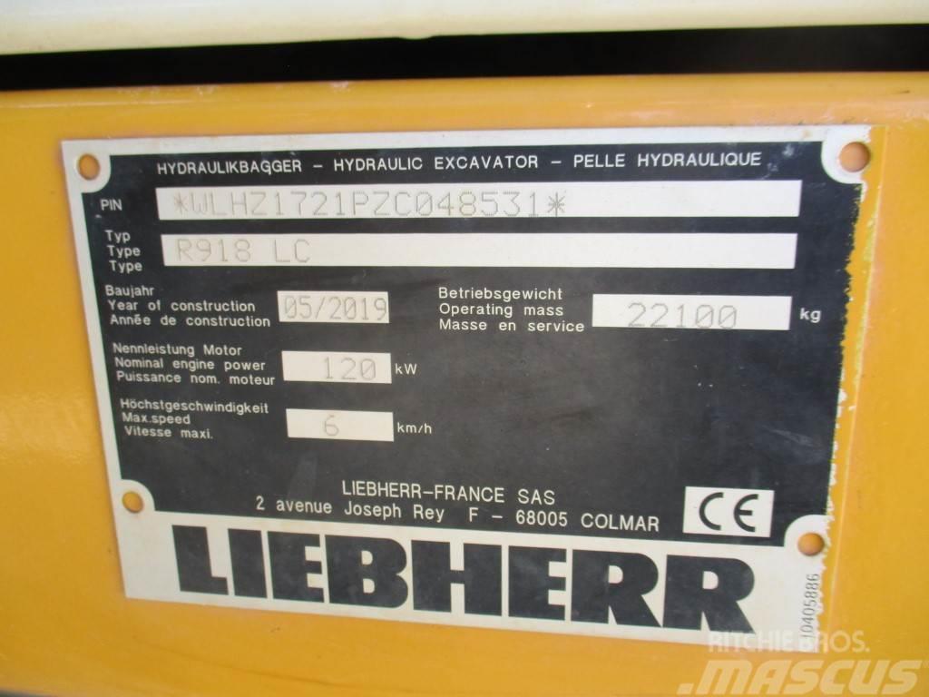 Liebherr R 918 Litronic Raupenbagger