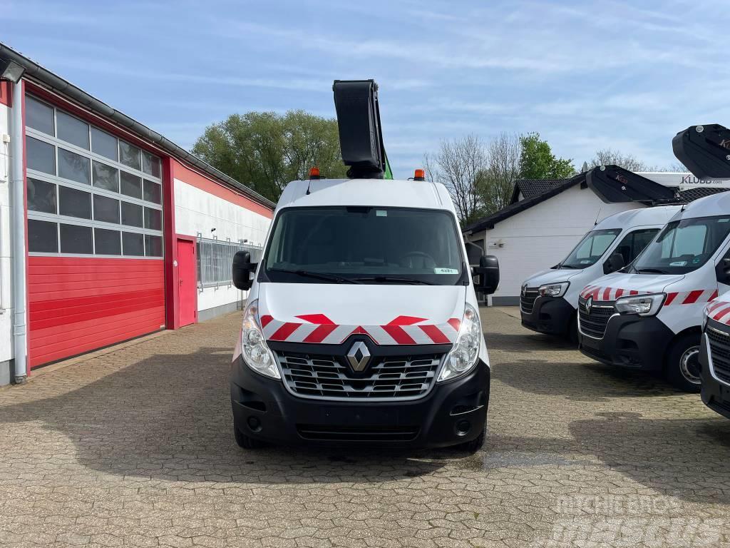 Renault Master Hubarbeitsbühne KLUBB K42P Korb 200kg EURO LKW-Arbeitsbühnen