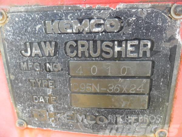 Kemco Jaw Crusher C95N 90x60 Mobile Brecher
