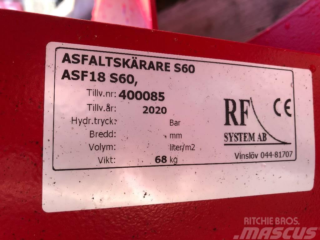 Rf-system RF Asfaltskärare S60 Schneidwerkzeuge