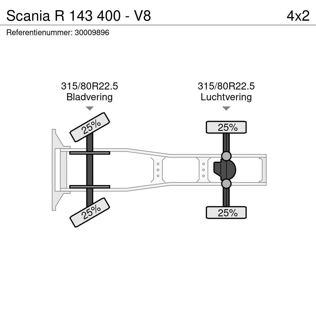 Scania R 143 400 - V8 Sattelzugmaschinen