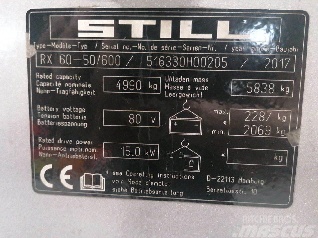 Still RX60-50/600 Elektro Stapler