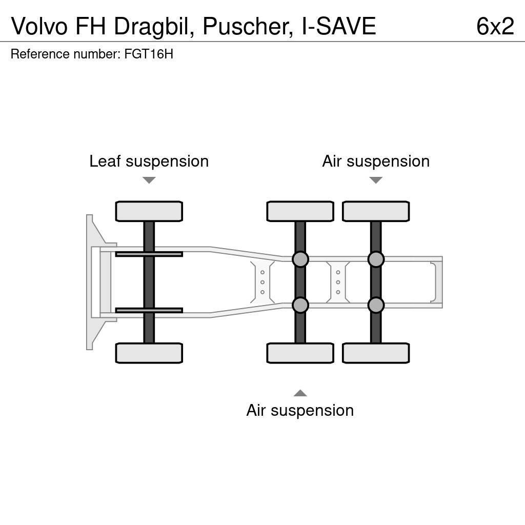 Volvo FH Dragbil, Puscher, I-SAVE Sattelzugmaschinen
