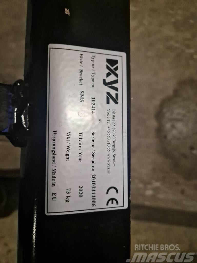 XYZ Balspjut 1,2m med SMS-ram Hoflader