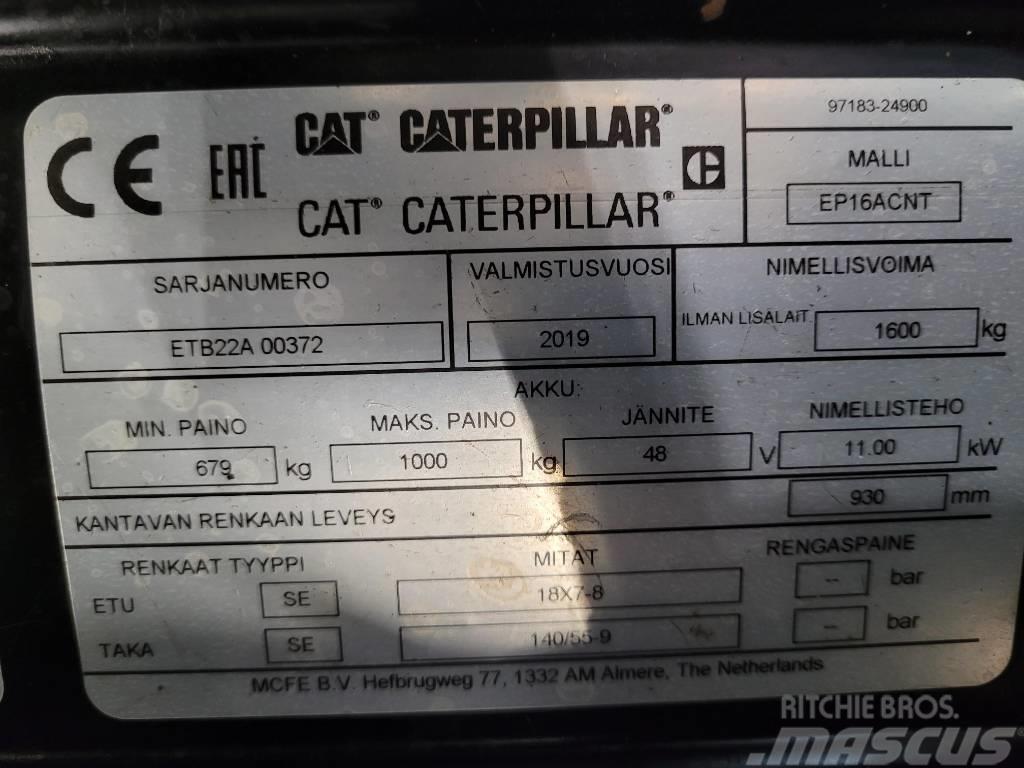 CAT EP16ACNT Elektro Stapler