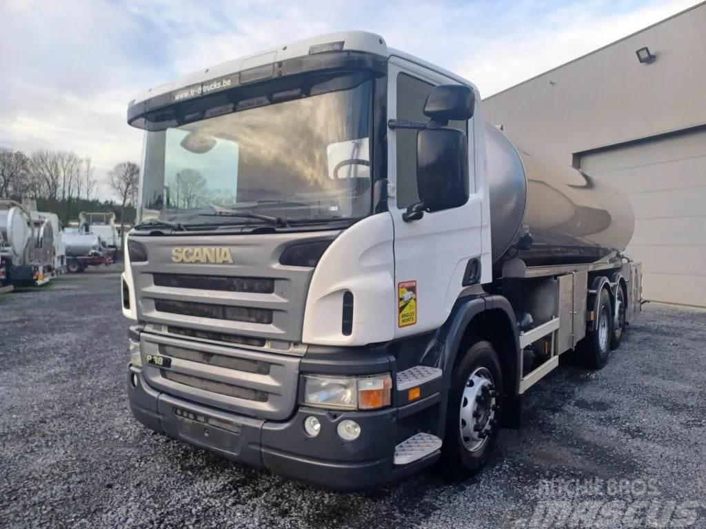Scania P380 6X2 INSULATED STAINLESS STEEL TANK 15 500L 1 Tankwagen