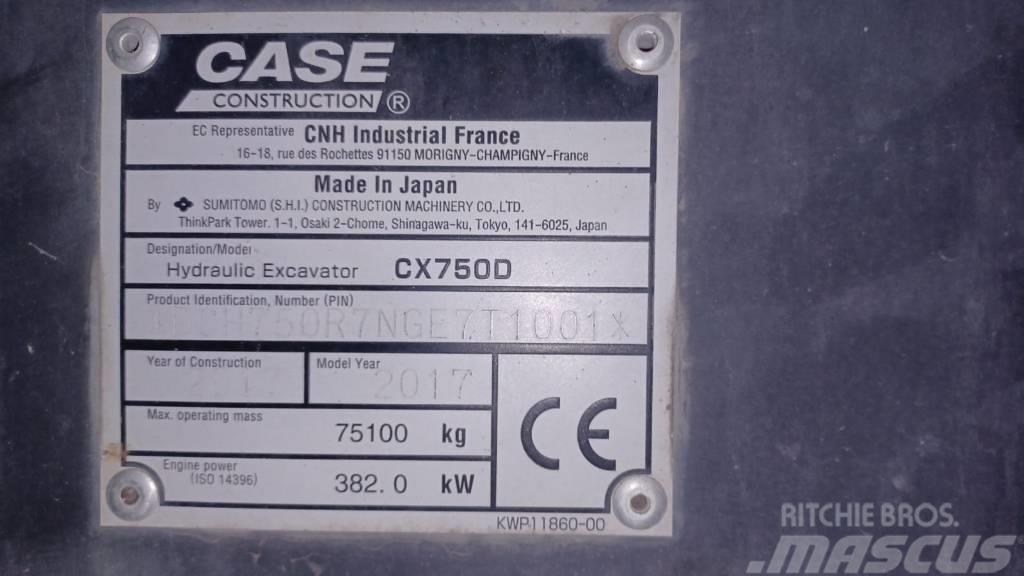 CASE CX 750 D Raupenbagger