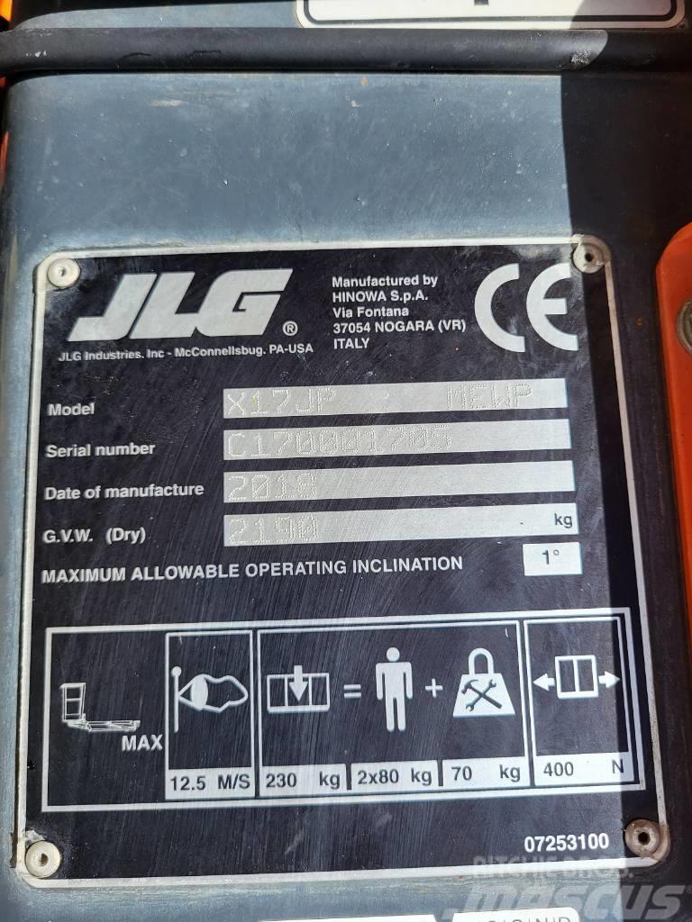 JLG X17 J Plus Gelenkteleskoparbeitsbühnen