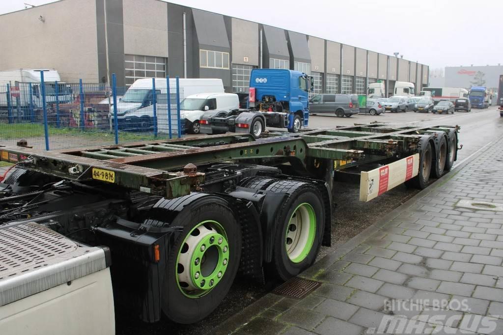 Krone 3x BPW + 20FT/30FT/40FT/45FT Containerauflieger