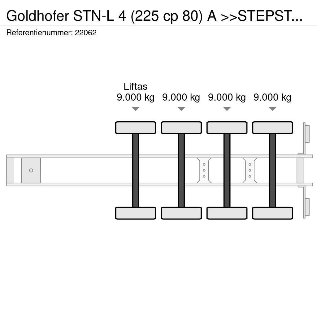 Goldhofer STN-L 4 (225 cp 80) A >>STEPSTAR<< (CARGOPLUS® tyr Tieflader-Auflieger