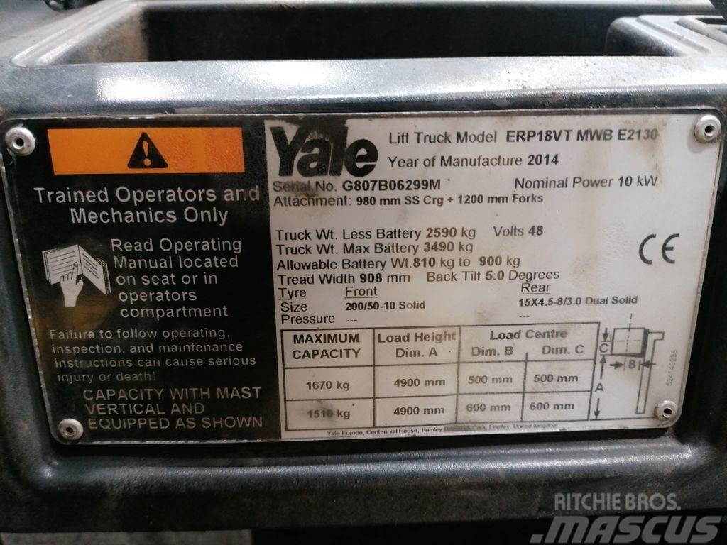 Yale ERP18VT Elektro Stapler