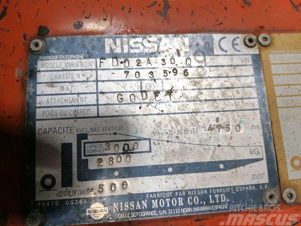 Nissan FGD02A30Q Diesel Stapler