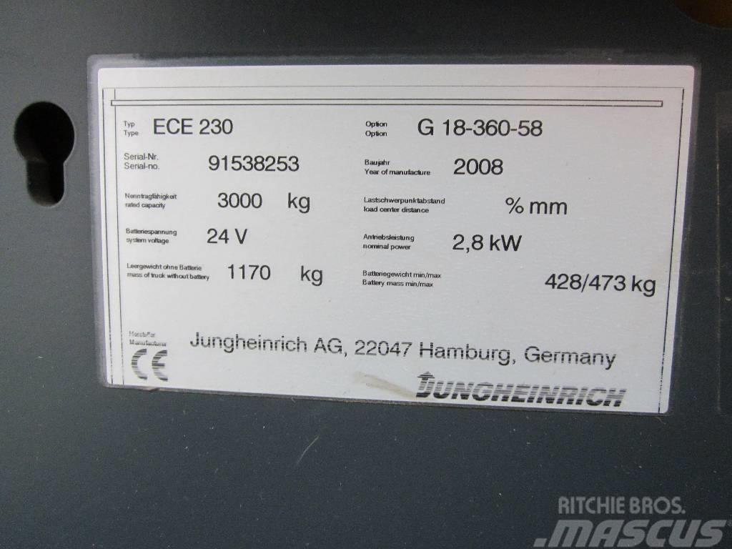 Jungheinrich ECE230 Elektro Stapler