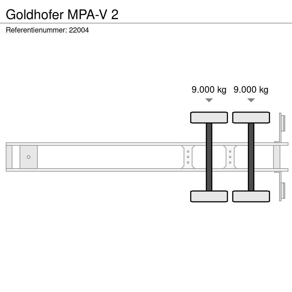Goldhofer MPA-V 2 Tieflader-Auflieger