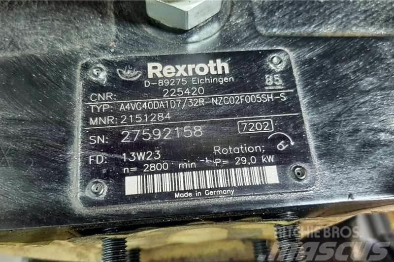 Rexroth Axial Piston Variable Pump A4VG40 Andere Fahrzeuge