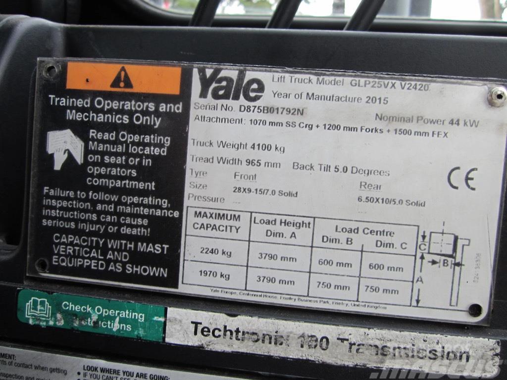 Yale GLP25VX Gas Stapler
