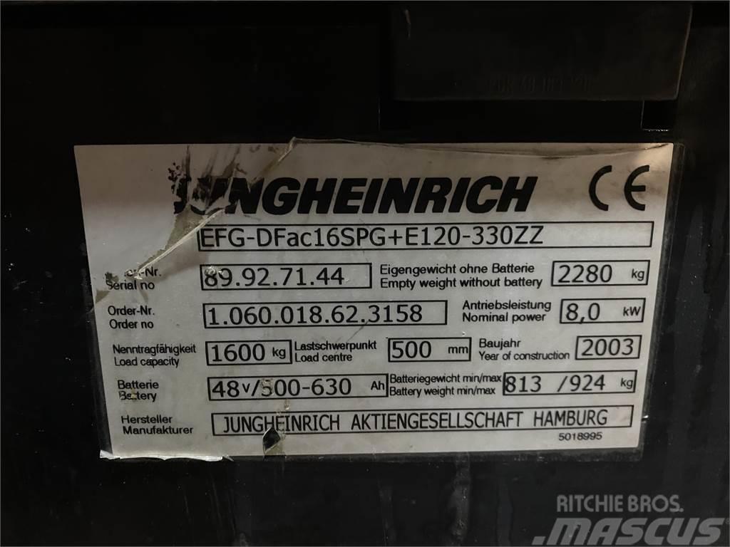 Jungheinrich EFG 16 Elektro Stapler
