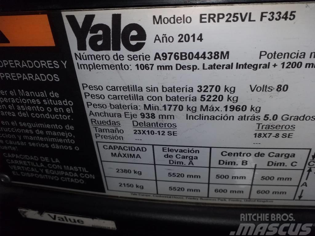 Yale ERP25VL Elektro Stapler