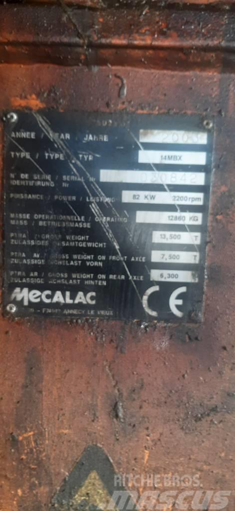 Mecalac 14MBXAR Rail Road Excavator Schienen Wartung