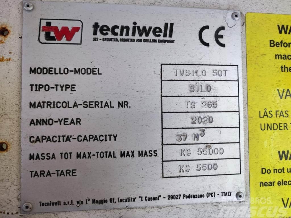  Techniwell TWSILO 50T HORIZONTAL STACKABLE SILO Wechselgeräte