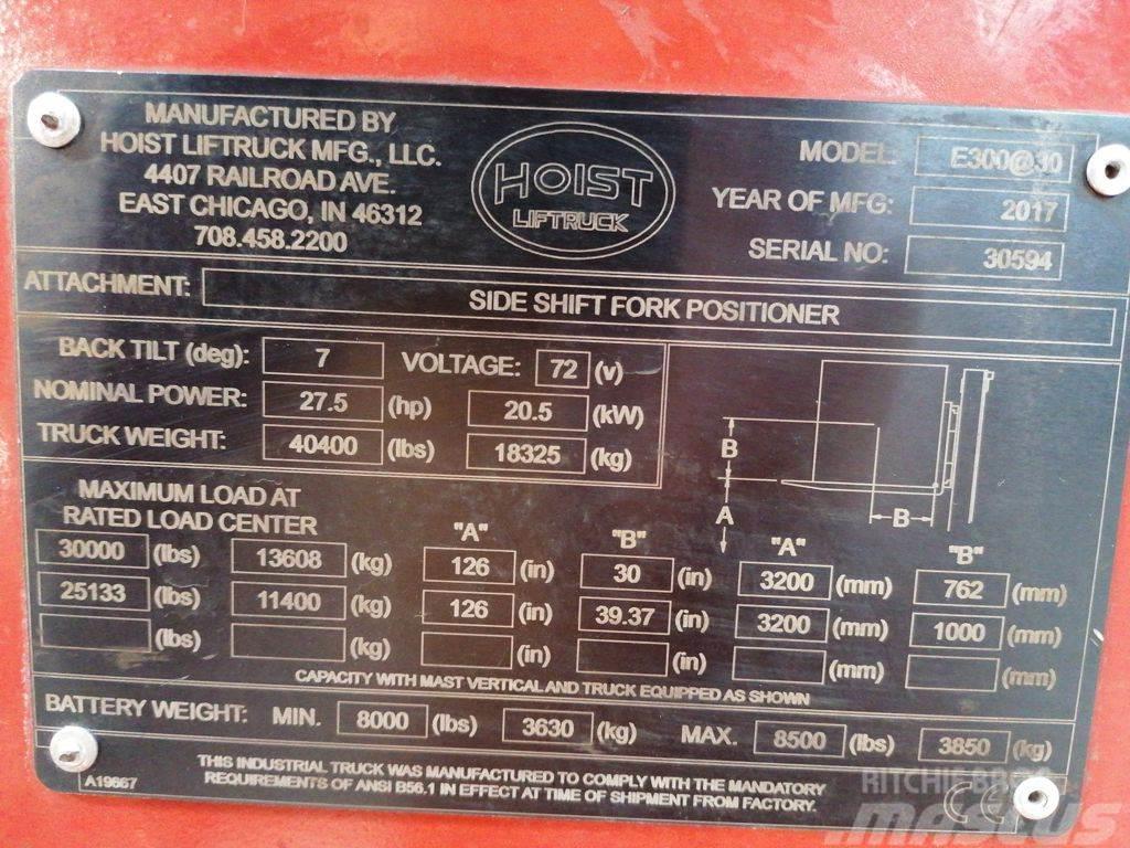 Hoist E300 Elektro Stapler
