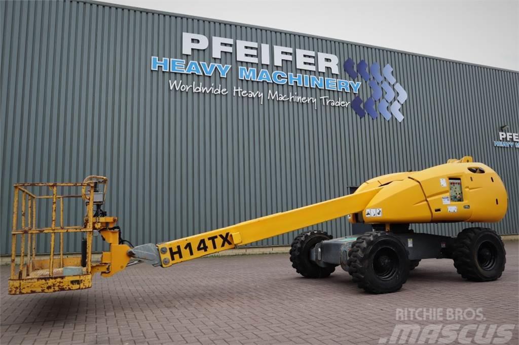 Haulotte H14TX Diesel, 4x4 Drive, 14.07m Working Height, 10 Teleskopbühnen