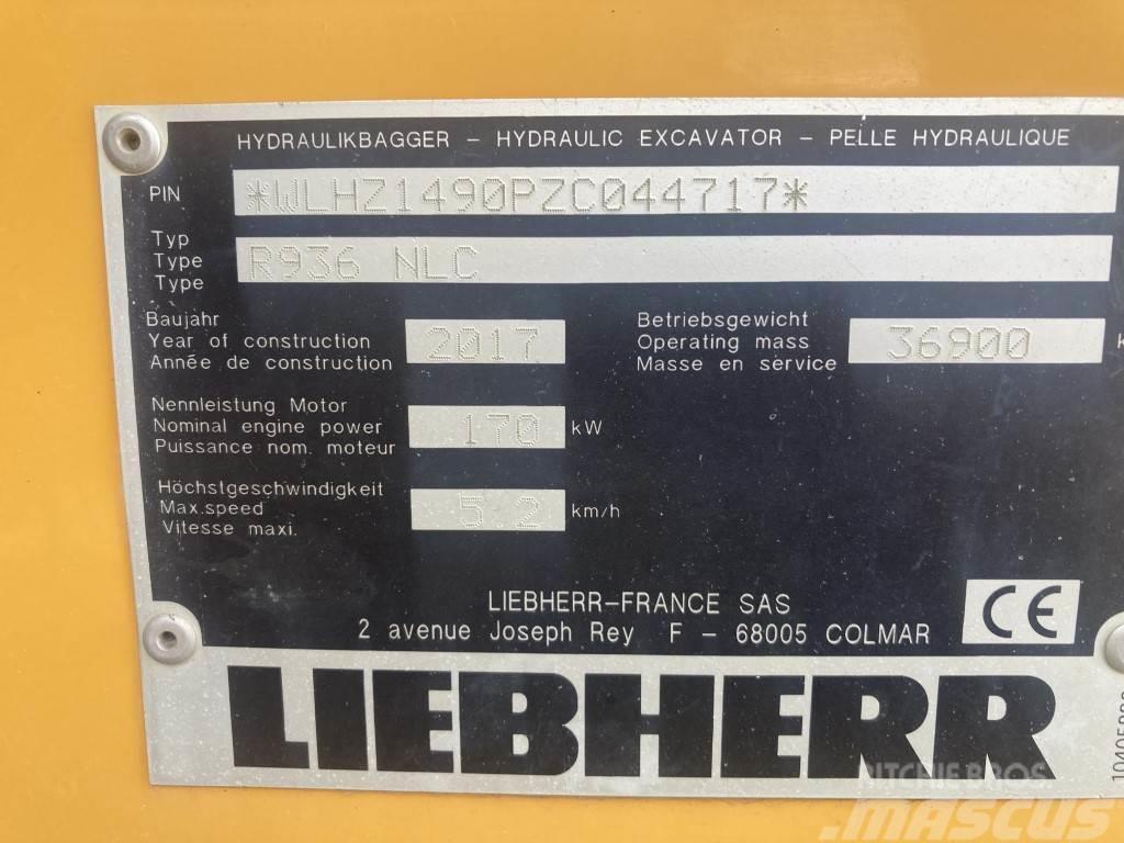 Liebherr R 936 Litronic Raupenbagger