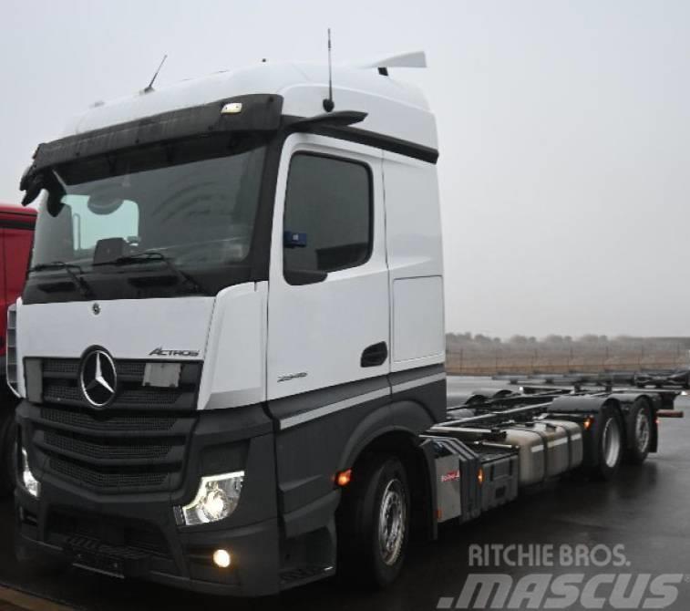 Mercedes-Benz Actros 2545 LnR MP5 E6 / 2021/ Low Deck / Mega / Containerwagen