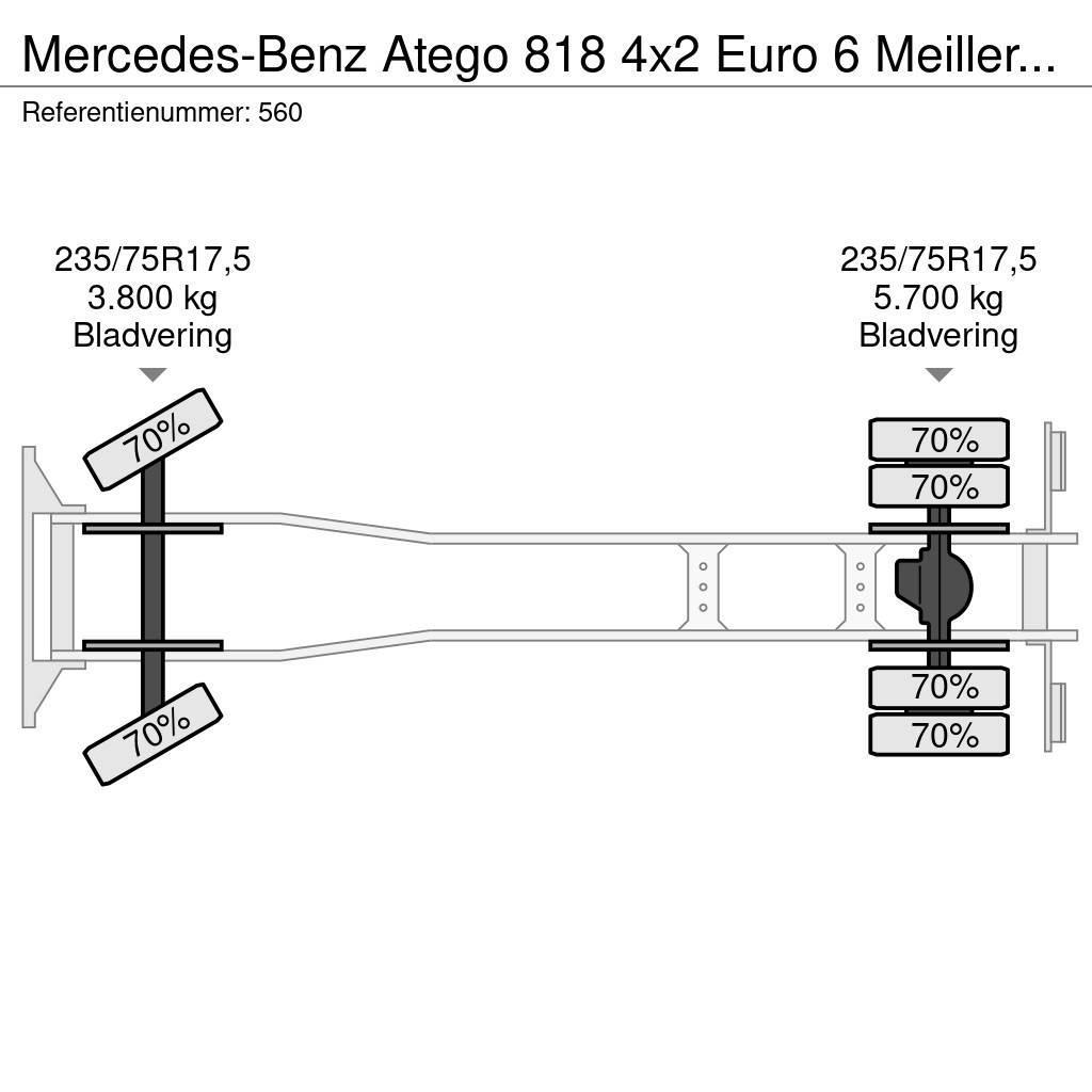 Mercedes-Benz Atego 818 4x2 Euro 6 Meiller 3 Seitenkipper 2 Piec Kipper