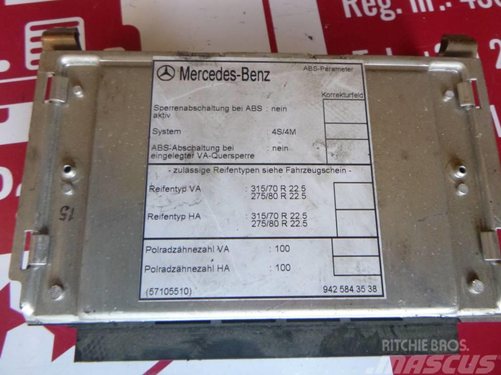 Mercedes-Benz Actros 18.43 ABS control unit 000 446 4514 Bremsen