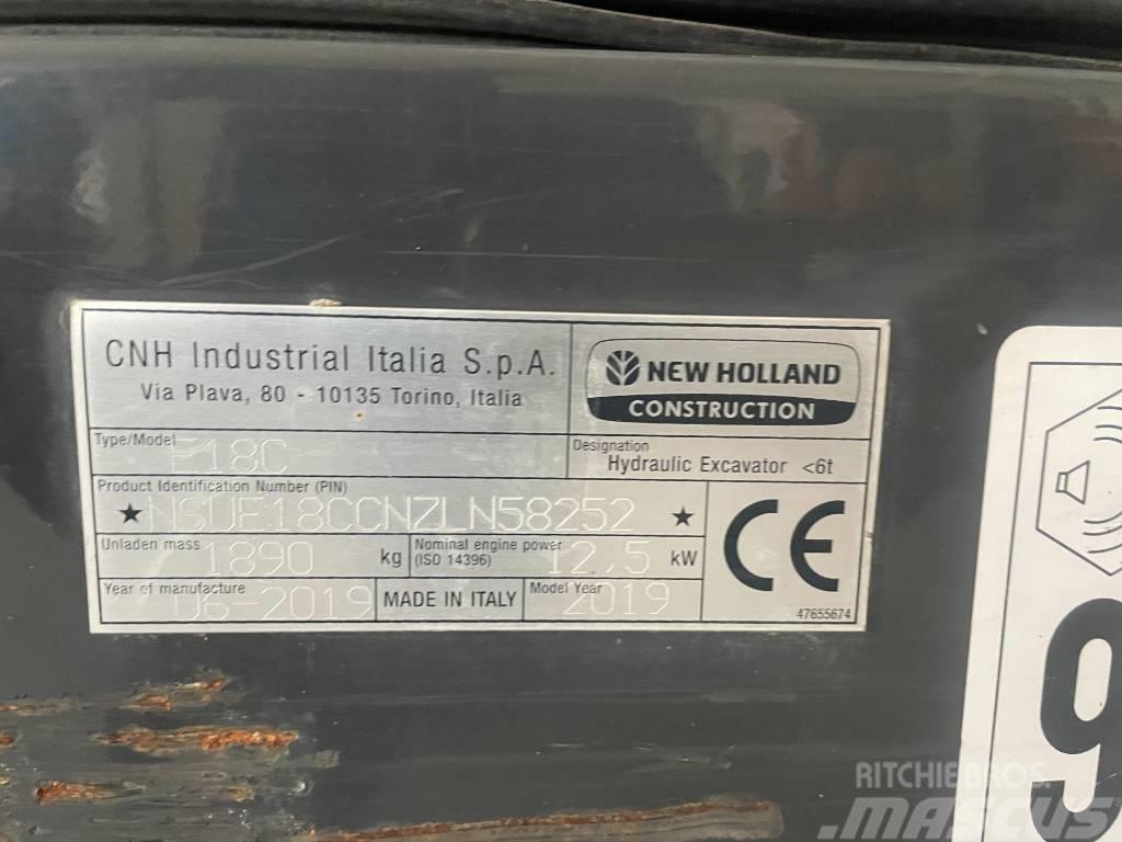 New Holland E 18 C Minibagger < 7t