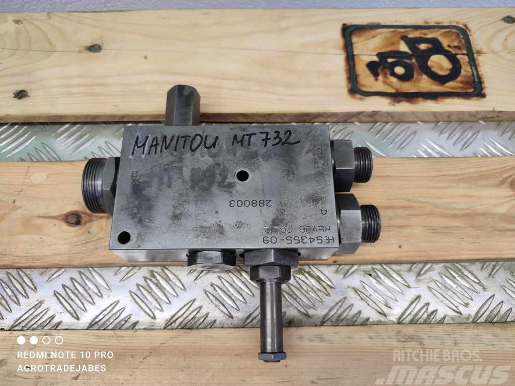 Manitou MT732 hydraulic lock Hydraulik