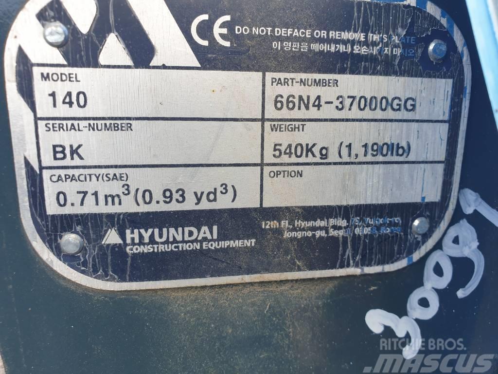 Hyundai Excavator digging bucket 140 66N4-37000GG Schaufeln