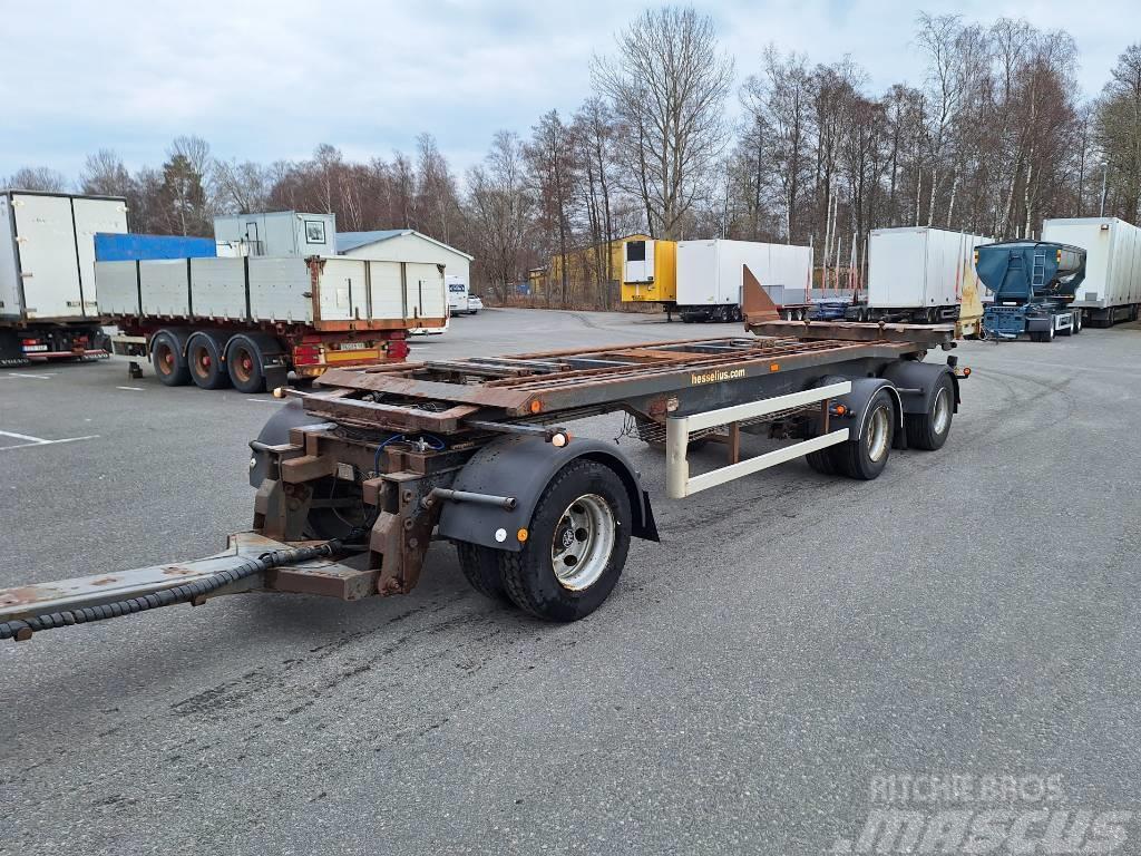 ORY 3-axl Lastväxlarsläp med tipp Anhänger-Absetzkipper
