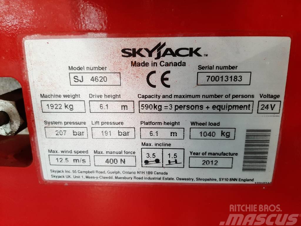 SkyJack SJIII 4620 Scheren-Arbeitsbühnen