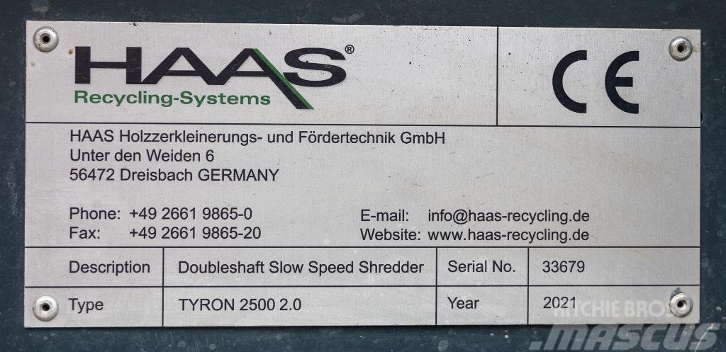 Haas TYRON 2500 2.0 Schredder