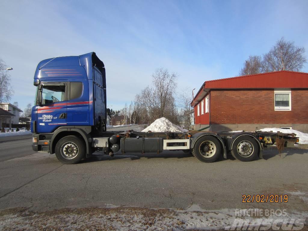 Scania R 124 LB 6X2 4700 Containerwagen