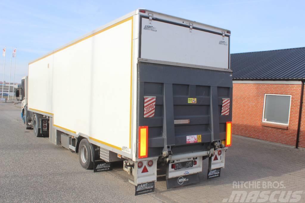 AMT CI100 - Nedbygget isoleret City BOX trailer M/lift Kofferauflieger